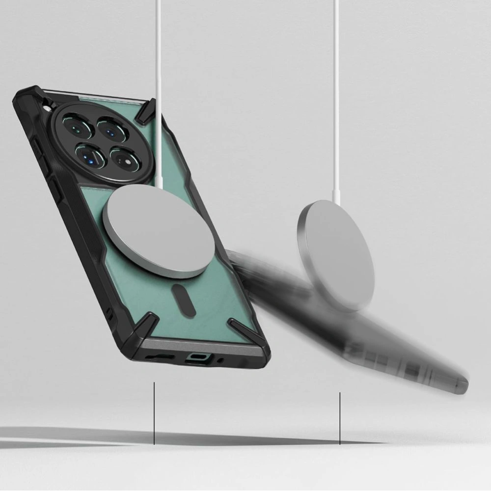 Hurtownia GSM - Etui Ringke Fusion-X Magnetic MagSafe OnePlus 12 Matná Černá - RGK1976 - {ean13} - Hurt