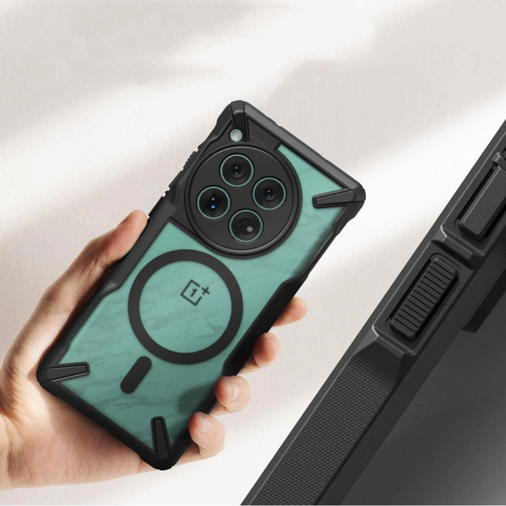 Hurtownia GSM - Etui Ringke Fusion-X Magnetic MagSafe OnePlus 12 Matná Černá - RGK1976 - {ean13} - Hurt