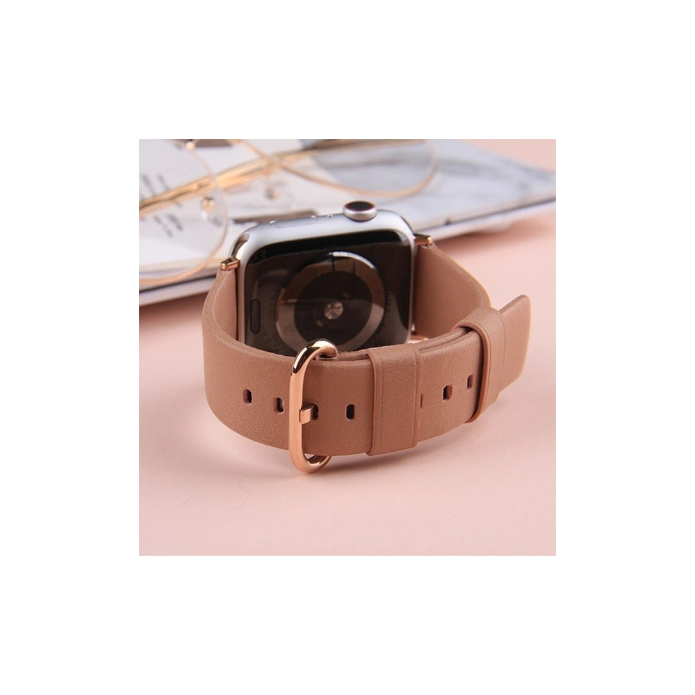 Hurtownia GSM - Pasek UNIQ Mondain Apple Watch 4/5/6/7/SE/8/9/Ultra 44/45/49mm Geniune Leather czarny/midnight black - UNIQ146BLK - {ean13} - Hurt