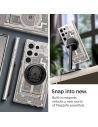 Hurtownia GSM - Etui Spigen Ultra Hybrid OneTap Ring MagSafe Samsung Galaxy S24 Ultra Zero One Natural Titanium - SPN3392 - {ean13} - Hurt