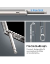 Hurtownia GSM - Etui Spigen Ultra Hybrid OneTap Ring MagSafe Samsung Galaxy S24 Ultra Zero One Natural Titanium - SPN3392 - {ean13} - Hurt