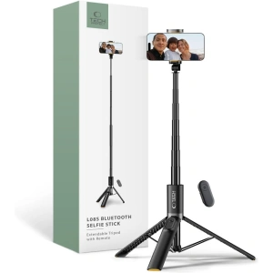 Hurtownia GSM - Kijek Tech-Protect L08s Bluetooth Selfie Bot Tripod Fekete - THP2779 - {ean13} - Hurt