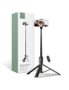 Hurtownia GSM - Kijek Tech-Protect L08s Bluetooth Selfie Bot Tripod Fekete - THP2779 - {ean13} - Hurt