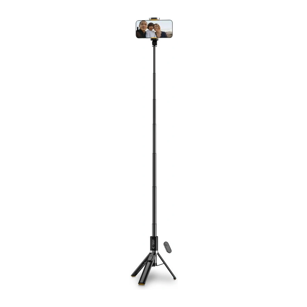 Hurtownia GSM - Kijek Tech-Protect L08s Bluetooth Selfie Bot Tripod Fekete - THP2779 - {ean13} - Hurt