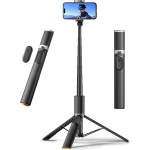 Hurtownia GSM - Kijek Tech-Protect L08s Bluetooth Selfie Bot Tripod Fekete - THP2779 - {ean13} - Hurt