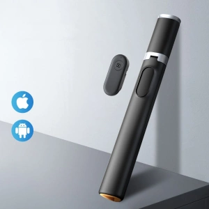 Hurtownia GSM - Kijek Tech-Protect L08s Bluetooth Selfie Bot Tripod Fekete - THP2779 - {ean13} - Hurt