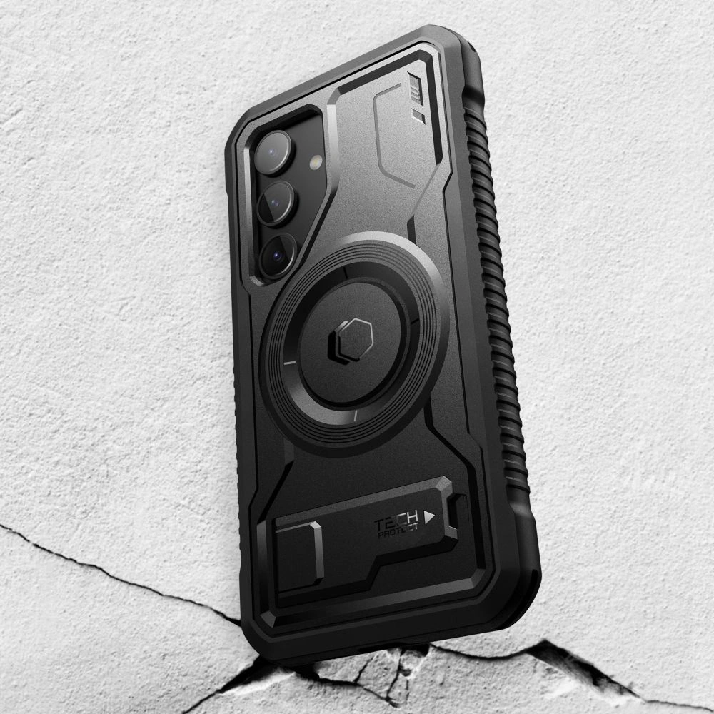 Hurtownia GSM - Etui Tech-Protect Kevlar MagSafe+ Samsung Galaxy S24 černé - THP2782 - {ean13} - Hurt
