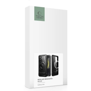 Etui Tech-Protect Kevlar MagSafe+ Samsung Galaxy S24 Black