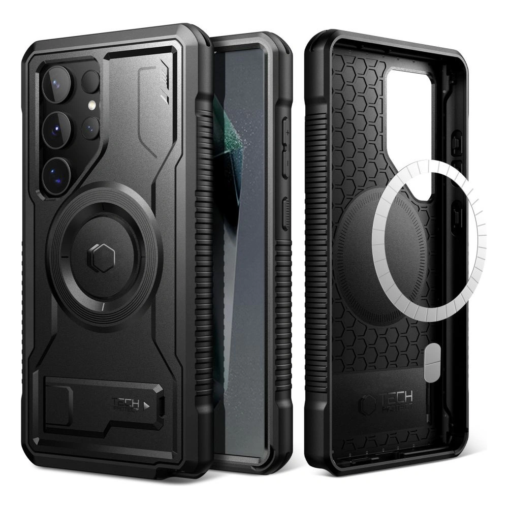 Hurtownia GSM - Case Tech-Protect Kevlar MagSafe+ Samsung Galaxy S24 Ultra Schwarz - THP2784 - {ean13} - Hurt