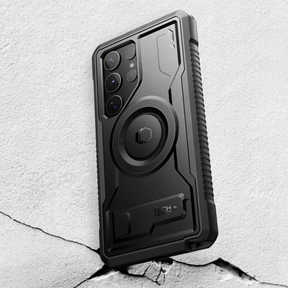Hurtownia GSM - Case Tech-Protect Kevlar MagSafe+ Samsung Galaxy S24 Ultra Schwarz - THP2784 - {ean13} - Hurt