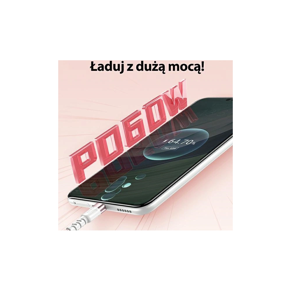 Hurtownia GSM - Kabel magnetický AWEI CL-166T USB-C / USB-C černý/black - AWEI185 - {ean13} - Hurt