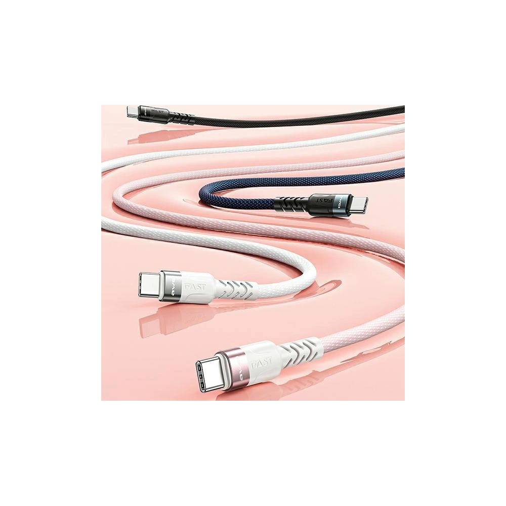 Hurtownia GSM - Kabel magnetický AWEI CL-166T USB-C / USB-C černý/black - AWEI185 - {ean13} - Hurt