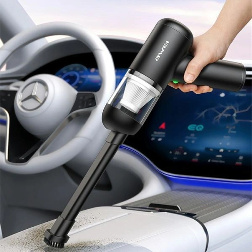 Mini odkurzacz bezprzewodowy AWEI V2 czarny/black