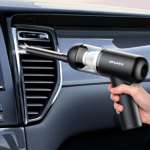 Mini odkurzacz bezprzewodowy AWEI V2 czarny/black