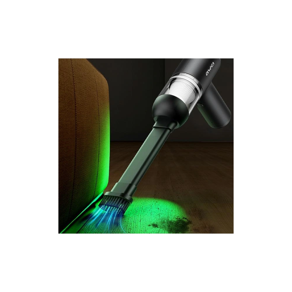 Hurtownia GSM - Mini aspirator fără fir AWEI V2 negru/black - AWEI186 - {ean13} - Hurt