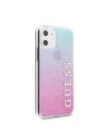 Wholesale Guess GUHCN61PCUGLPBL iPhone 11 pink blue hard case Glitter Gradient - GUE228PNKBLU - {ean13} - Hurt