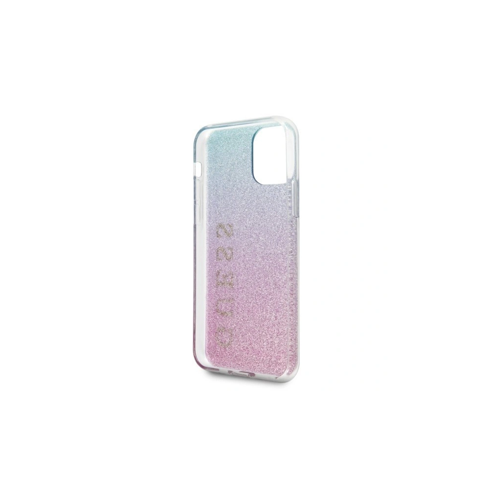 Hurtownia GSM - Etui Guess GUHCN61PCUGLPBL Apple iPhone 11 roz pink-blue/hard case Glitter Gradient - GUE228PNKBLU - {ean13} - Hurt
