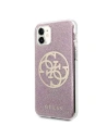 Hurtownia GSM - Etui Guess GUHCN61PCUGLPI Apple iPhone 11 rosa/pink Hartschale 4G Circle Glitter - GUE229PNK - {ean13} - Hurt