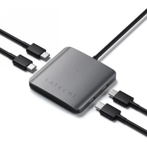 Hurtownia GSM - Adapter Satechi hub USB-C / 4x USB-C űrszürke - STH116 - {ean13} - Hurt