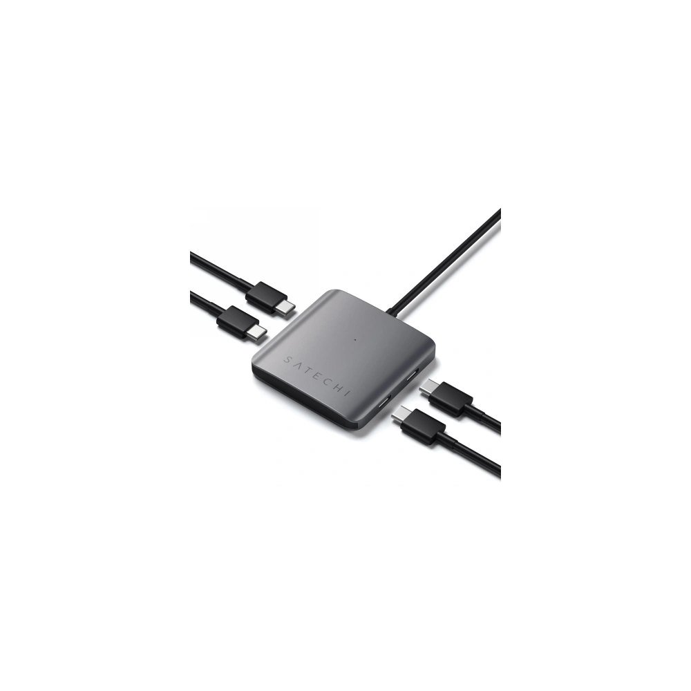 Hurtownia GSM - Adaptor Satechi hub USB-C / 4x USB-C gri spațial - STH116 - {ean13} - Hurt
