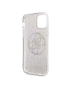Wholesale Guess GUHCN61PCUGLPI iPhone 11 pink hard case 4G Circle Glitter - GUE229PNK - {ean13} - Hurt