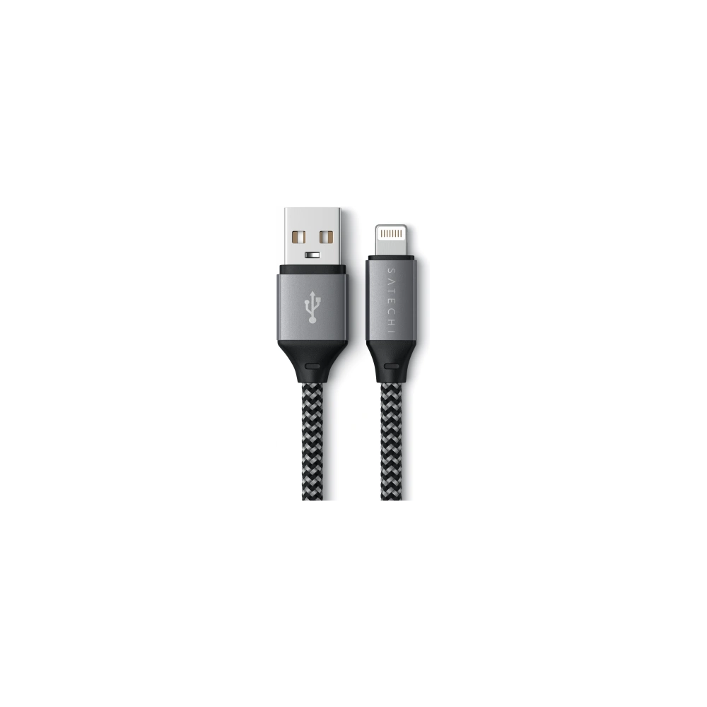 Hurtownia GSM - Kábel Satechi USB-A / Lightning 15W, 25cm űrszürke - STH117 - {ean13} - Hurt