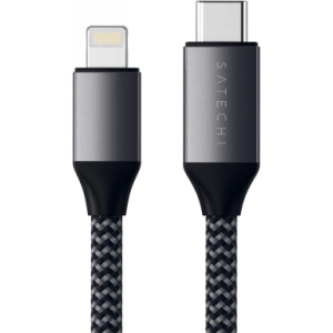 Hurtownia GSM - Kabel Satechi USB-C / Lightning 29W, 480Mbps, 1.8m space gray - STH120 - {ean13} - Hurt