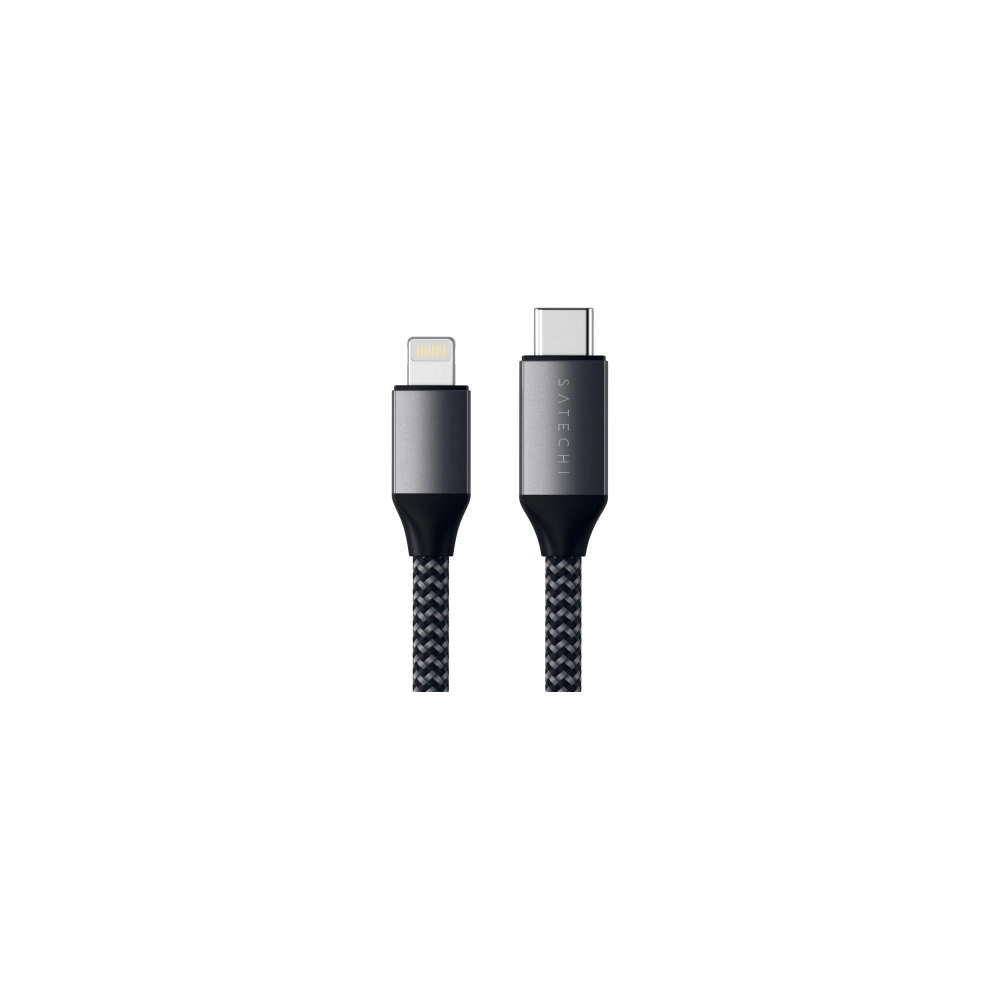Hurtownia GSM - Kabel Satechi USB-C / Lightning 29W, 480Mbps, 1.8m Weltraumgrau - STH120 - {ean13} - Hurt