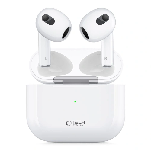 Słuchawki bezprzewodowe douszne Tech-Protect UltraBoost TWS Earphone Core white