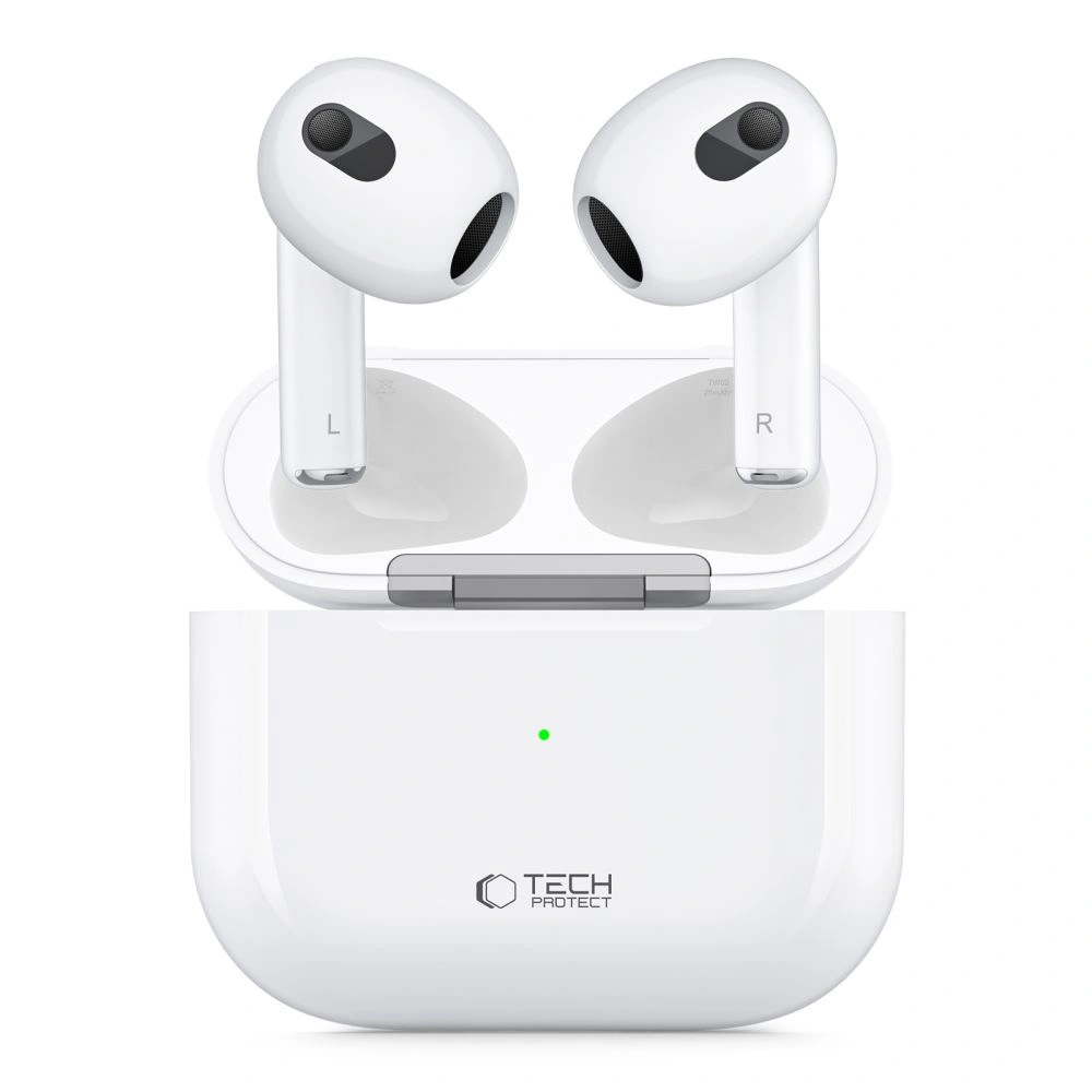 Hurtownia GSM - Bezdrátová sluchátka do uší Tech-Protect UltraBoost TWS Earphone Core bílá - THP2785 - {ean13} - Hurt