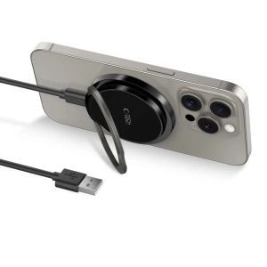 Hurtownia GSM - Vezeték nélküli töltő Tech-Protect QI15W-A33 Magnetic MagSafe vezeték nélküli töltő fekete - THP2788 - {ean13} - Hurt