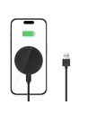 Hurtownia GSM - Bezdrátová nabíječka Tech-Protect QI15W-A33 Magnetic MagSafe Wireless Charger Black - THP2788 - {ean13} - Hurt