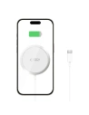 Hurtownia GSM - Bezdrátová nabíječka Tech-Protect QI15W-A34 Magnetic MagSafe Wireless Charger White - THP2789 - {ean13} - Hurt