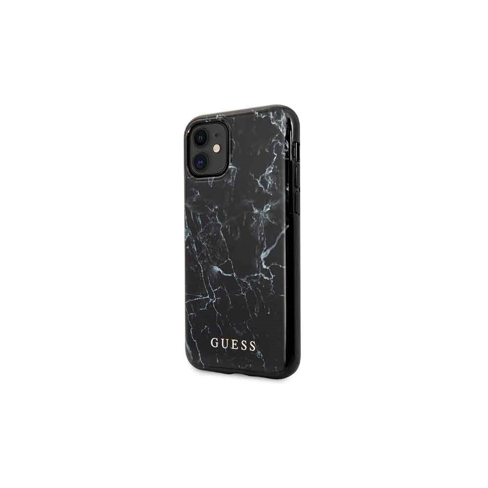 Hurtownia GSM - Etui Guess GUHCN61PCUMABK Apple iPhone 11 schwarz/black Marble - GUE230BLK - {ean13} - Hurt