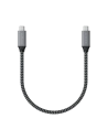 Hurtownia GSM - Kabel Satechi USB-C / USB-C 100W, 40Gbps, 25cm gri spațial - STH125 - {ean13} - Hurt