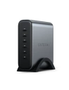 Hálózati töltő Satechi 6-Port 6xUSB-C GaN 200W PD GaN űrszürke