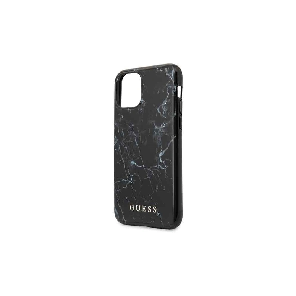 Hurtownia GSM - Etui Guess GUHCN61PCUMABK Apple iPhone 11 schwarz/black Marble - GUE230BLK - {ean13} - Hurt