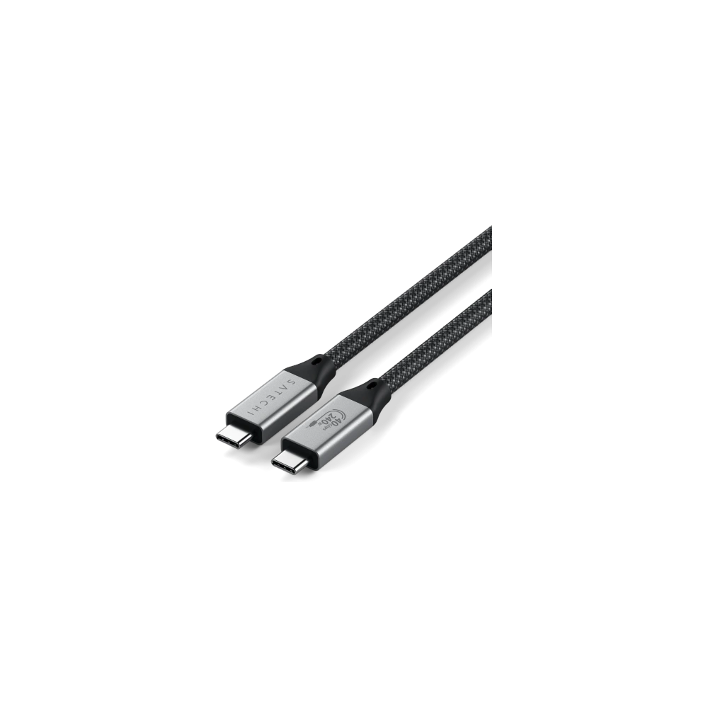 Hurtownia GSM - Kabel Satechi USB-C / USB-C, USB 4.0, 240W, 40Gbp,s 8K60Hz / 4K120Hz vesmírně šedý - STH127 - {ean13} - Hurt