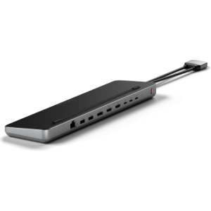 Hurtownia GSM - Dokkoló állomás Satechi Dual Dock Stand MacBook 2xUSB-C / USB-C PD 75W, 2xUSB-C, 2xHDMI 2.0, DP 1.4 Port, 2xUSB-A, RJ45, M.2 SATA/NVMe - STH128 - {ean13} - Hurt