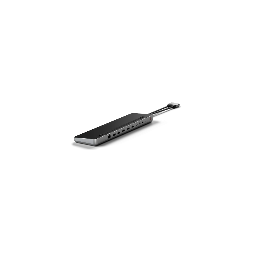 Wholesale Satechi Dual Dock Stand MacBook 2xUSB-C / USB-C PD 75W,2xUSB-C,2xHDMI 2.0, DP 1.4 Port, 2xUSB-A,RJ45,M.2 SATA/NVMe - STH128 - {ean13} - Hurt