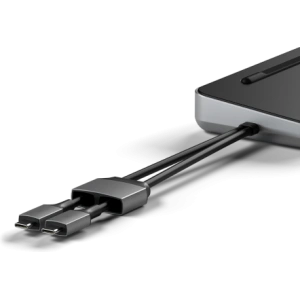 Hurtownia GSM - Dokkoló állomás Satechi Dual Dock Stand MacBook 2xUSB-C / USB-C PD 75W, 2xUSB-C, 2xHDMI 2.0, DP 1.4 Port, 2xUSB-A, RJ45, M.2 SATA/NVMe - STH128 - {ean13} - Hurt