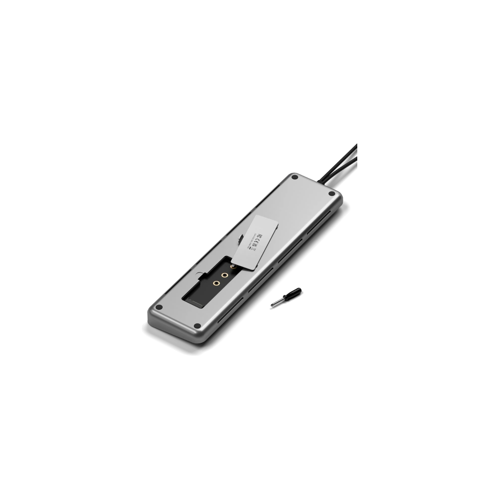 Wholesale Satechi Dual Dock Stand MacBook 2xUSB-C / USB-C PD 75W,2xUSB-C,2xHDMI 2.0, DP 1.4 Port, 2xUSB-A,RJ45,M.2 SATA/NVMe - STH128 - {ean13} - Hurt