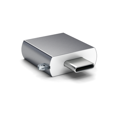 Hurtownia Satechi - 879961005436 - STH131 - Adapter Satechi Aluminum USB-C / USB-A 3.0 space gray - B2B homescreen