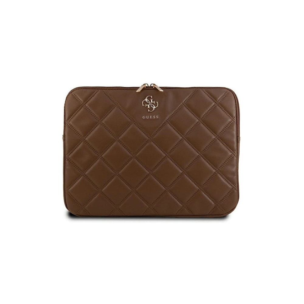 Hurtownia GSM - Torba Guess Sleeve GUCS14ZPSQSSGW 14" Matlasată 4G maro/brown - GUE3391 - {ean13} - Hurt