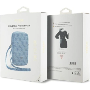 Hurtownia GSM - Táska Guess GUWBZP4GFTSB Zip 4G Triangle kék/blue - GUE3392 - {ean13} - Hurt