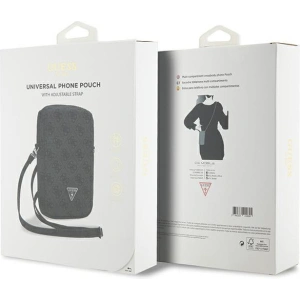 Hurtownia GSM - Táska Guess GUWBZP4GFTSK Zip 4G Triangle fekete/black - GUE3393 - {ean13} - Hurt