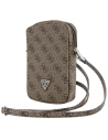 Torebka Guess GUWBZP4GFTSW Zip 4G Triangle brązowy/brown