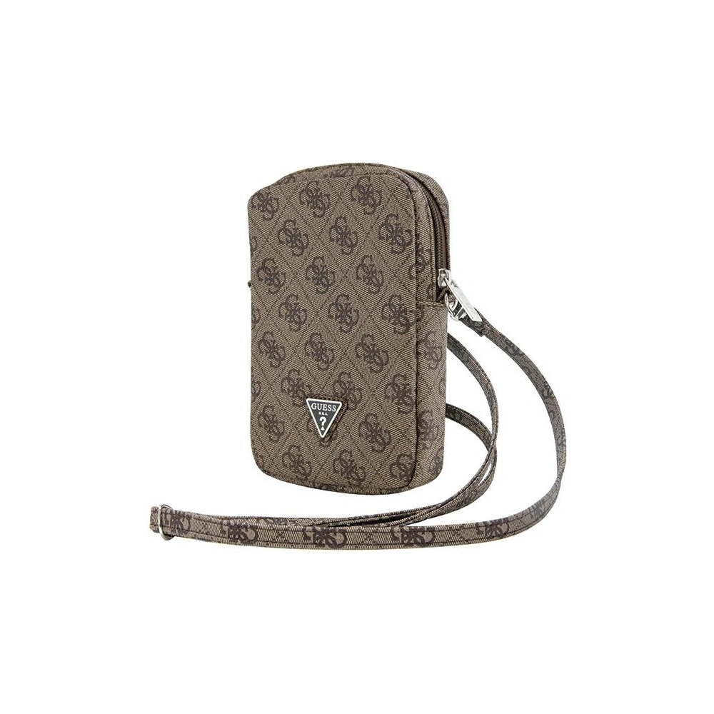 Hurtownia GSM - Torebka Guess GUWBZP4GFTSW Zip 4G Triangle hnědá/brown - GUE3395 - {ean13} - Hurt