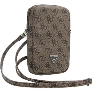 Hurtownia GSM - Táska Guess GUWBZP4GFTSW Zip 4G Triangle barna/brown - GUE3395 - {ean13} - Hurt