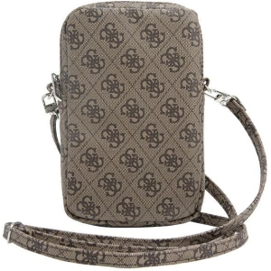 Hurtownia GSM - Táska Guess GUWBZP4GFTSW Zip 4G Triangle barna/brown - GUE3395 - {ean13} - Hurt